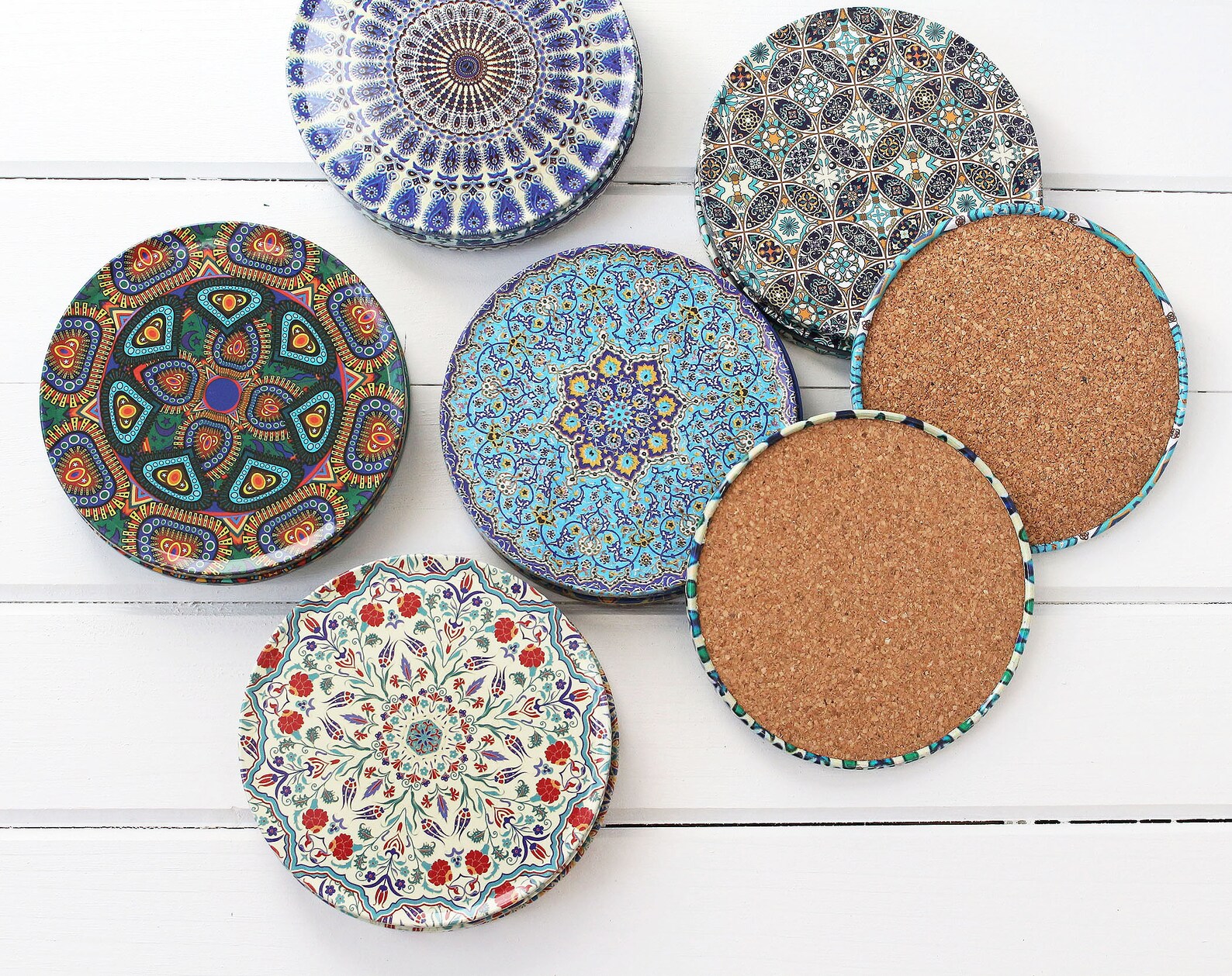 Coasters set of 4 Christmas gift wedding gift favors Etsy