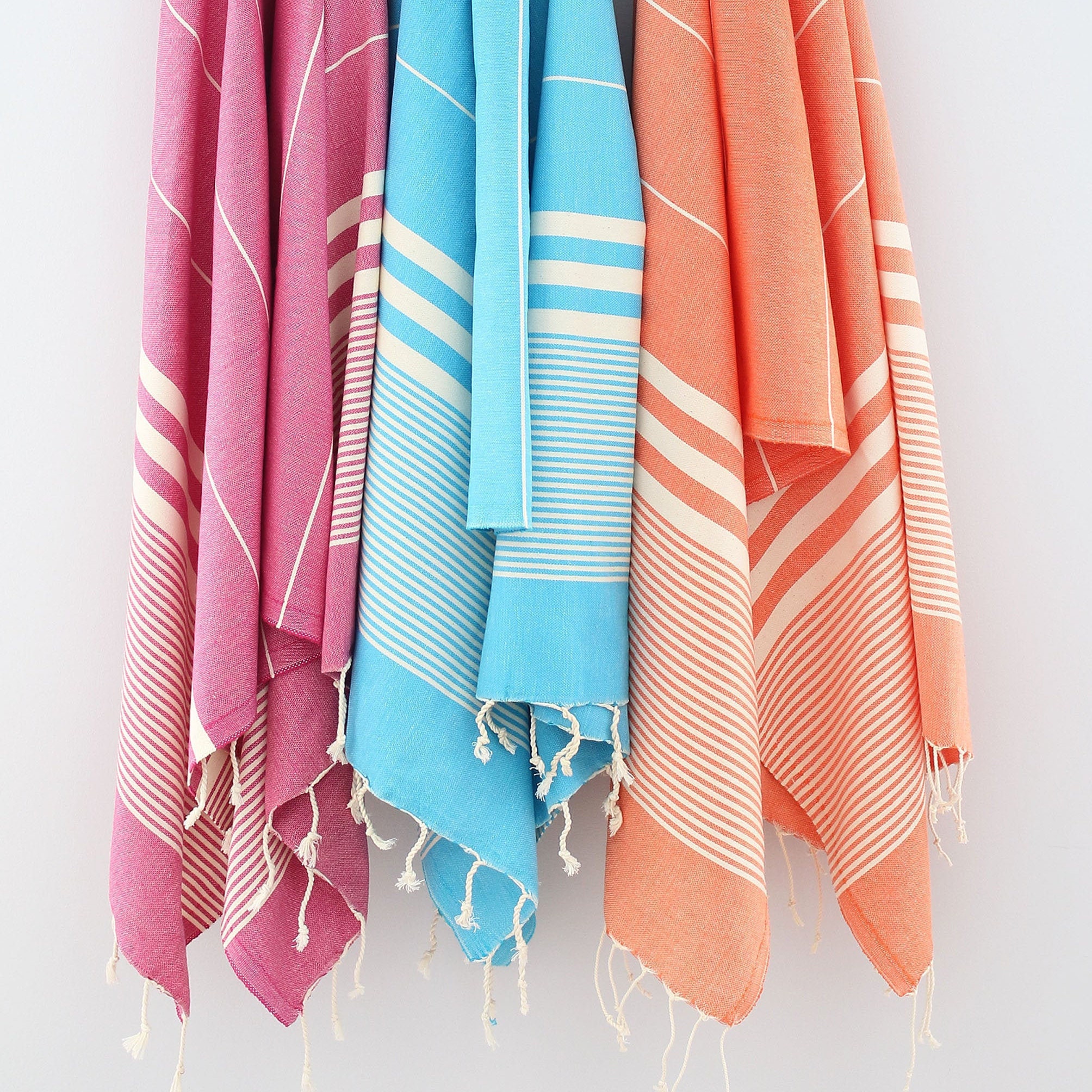 Striped Beach Towel Picnic Blanket Garden Throw Blankets Etsy