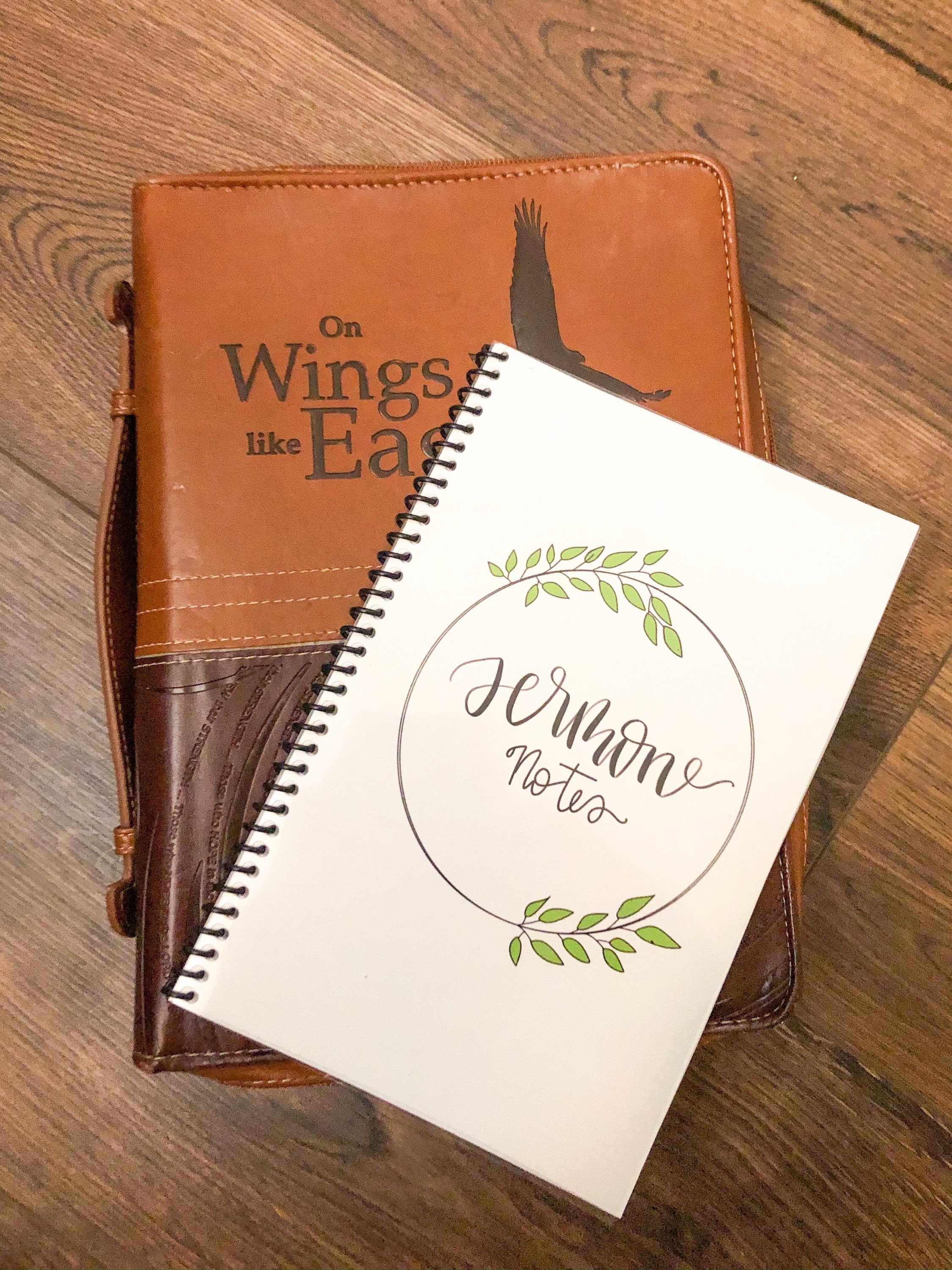 Sermon Notes Yearlong Sermon Notebook | Etsy