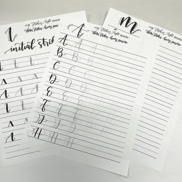 Learn How To Write Calligraphy Etsy