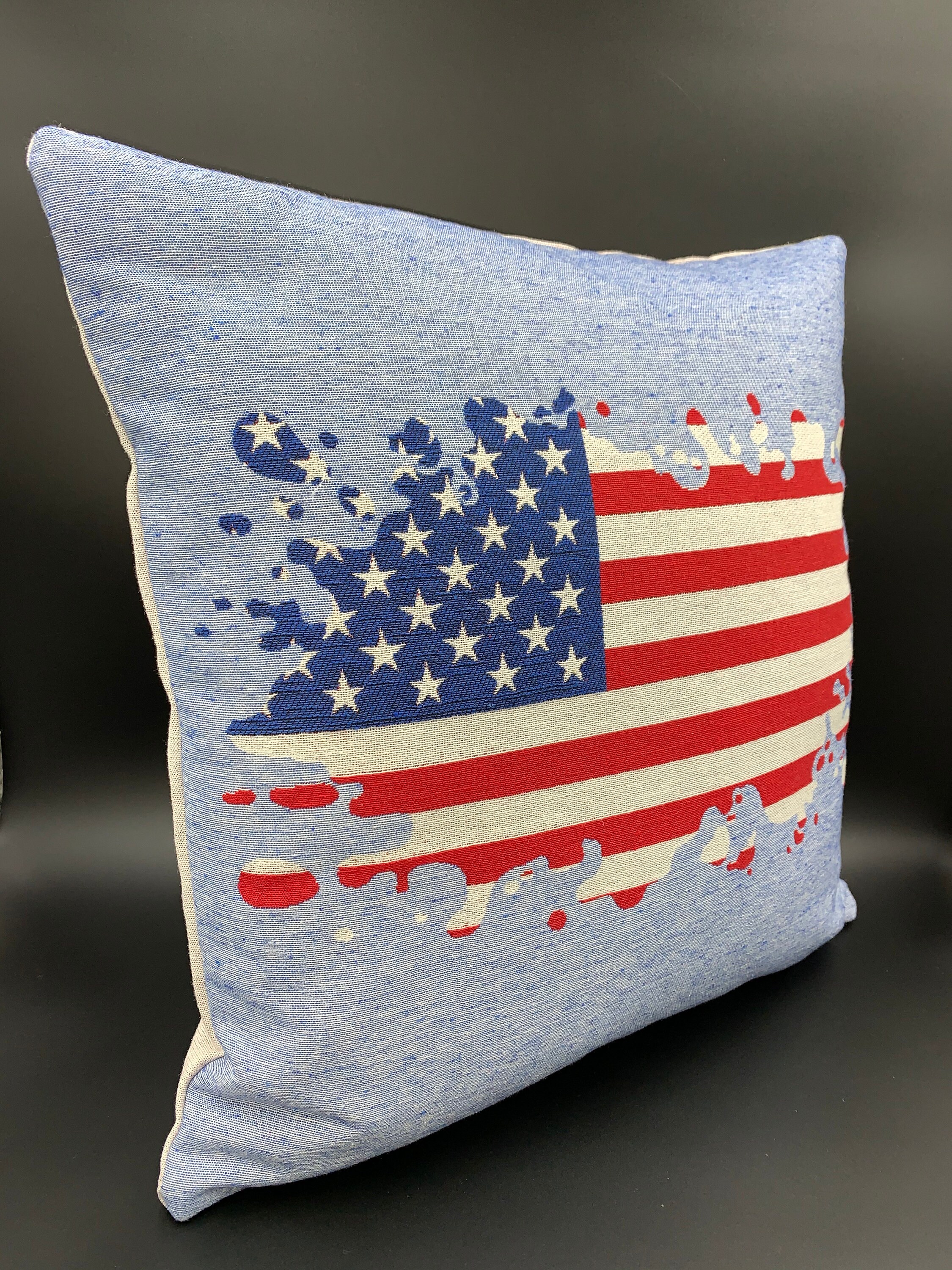 Pillow Cover / Decorative Pillow / Memorial Day / Flag / Etsy