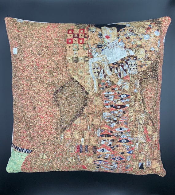 WALL JACQUARD WOVEN TAPESTRY Portrait of Adele GUSTAV KLIMT ART EUROPEAN DECOR
