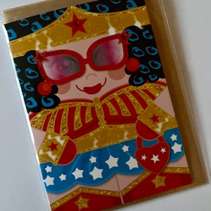 The Fabulous Wonder Mama A5 Greeting Card with Envelope