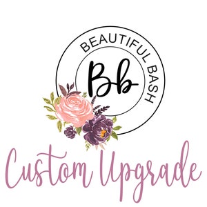 Custom design upgrade *add-on*