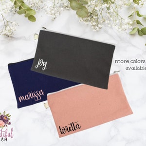 Make Up Bag Personalized Make Up Bag Bachelorette Party Favor Wedding Party Gift Wedding Proposal . Gift Idea for Women Teenagers B102