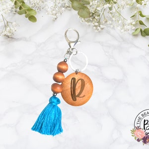 Monograma personalizado chaveiro na moda borla dama de honra festa de despedida favor festa de casamento presente proposta ideia presente mulheres adolescentes swag