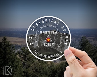 Torreys Peak Sticker - CO 14er