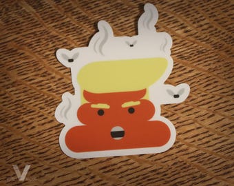 Diaper Don - Trump Poop Sticker