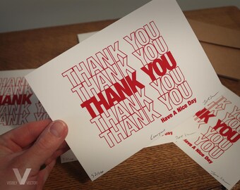 Carryout - Thank You Stationary Print Set