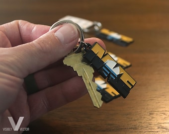 Milwaukee People's Flag Keychain - MKE Flag