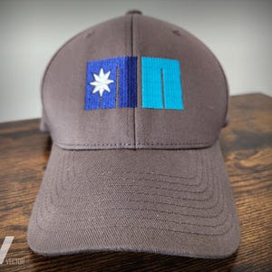 Minnesota State Flag - Twill Flex-Fit Hat
