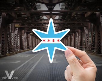 Chicago Star Sticker