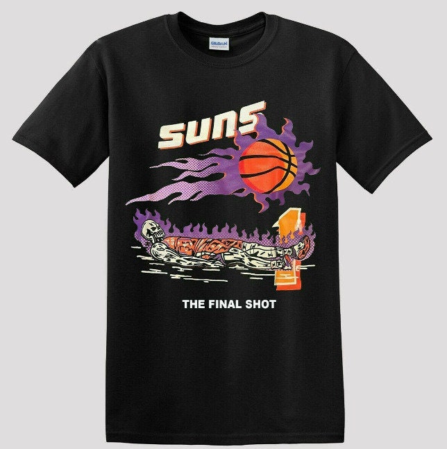 Fire Phoenix Suns The Final Shot Devin Unisex T-shirt S-3XL