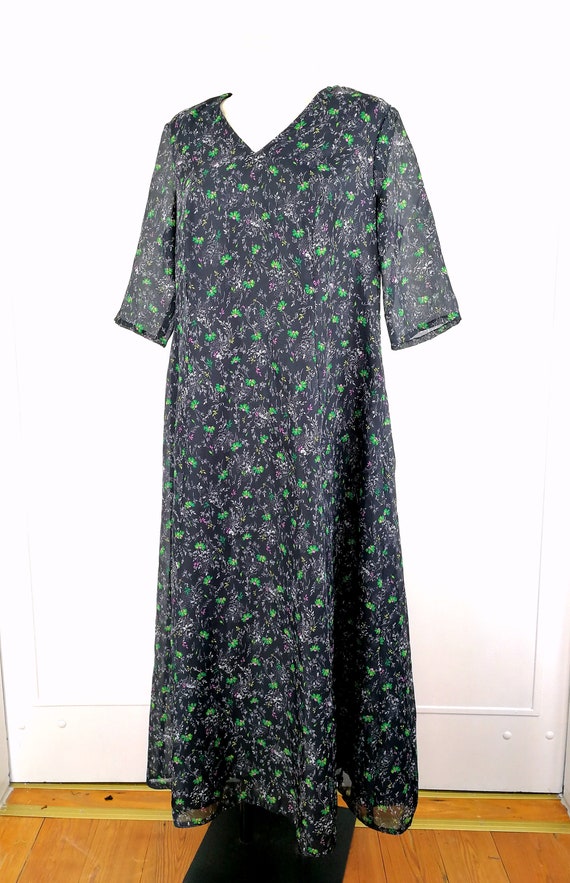 Vintage Kleid Kittelschuerze Gem