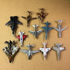 Gegoten militair en commercieel 11 vliegtuigen Lot Maisto Matchbox Tailwinds Jets