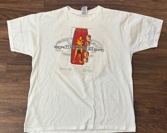 Vintage 2000 Songahm Taekwondo World Millennium Expo Dr Pepper Tee XL