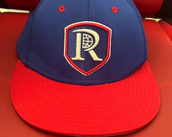 Vintage Riverwood International Charter School The Game Pro Fitted Hat M Blue