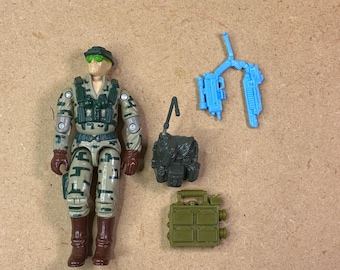 GI Joe Recoil v1 1989 ARAH Long Range Recon Patrol Figure w/ Backpack & Gear
