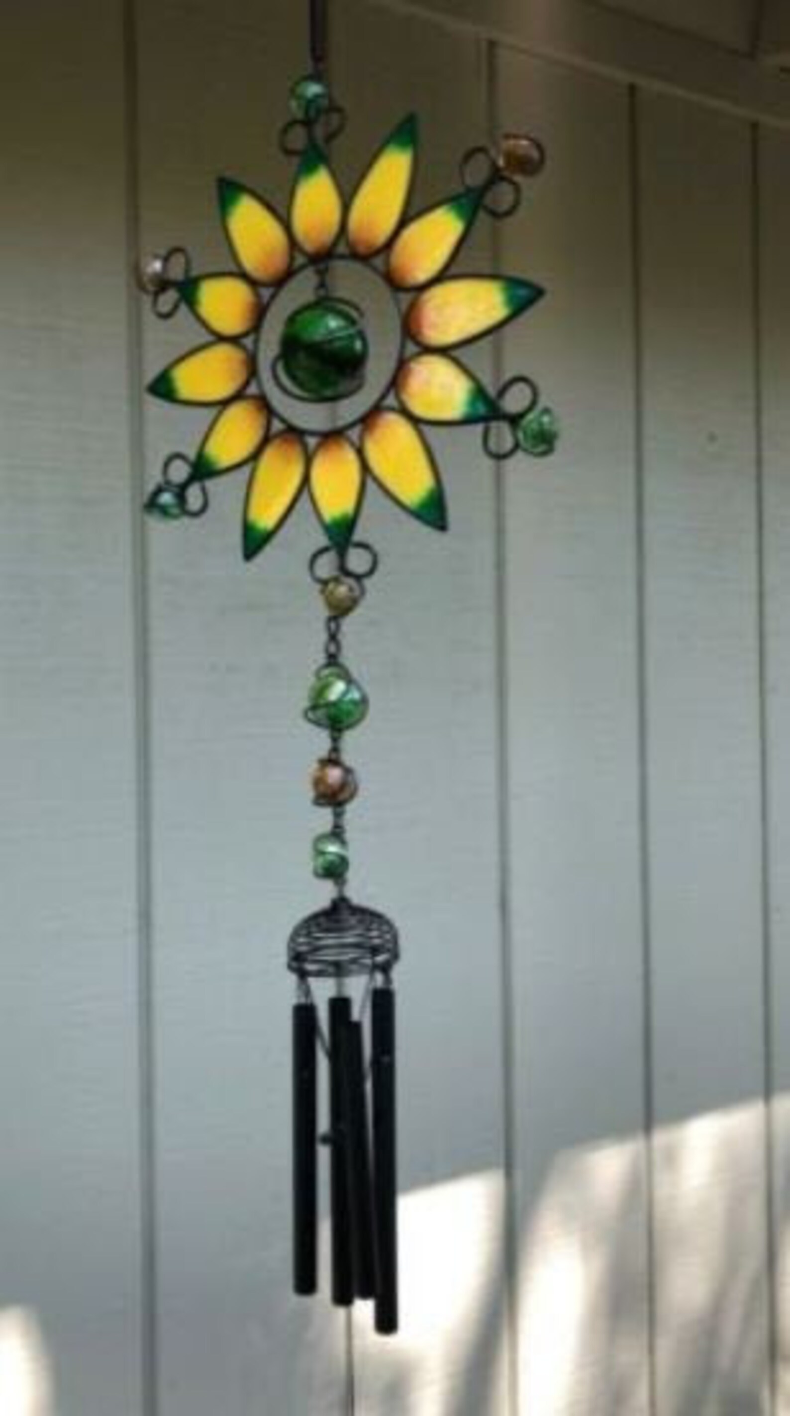 SUNFLOWER Windchime Home Wind Chime Patio Windchimes 40 | Etsy