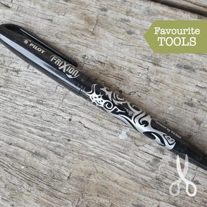Frixion Pen - Heat Erasable Marking Pen | Transfer Pen | Fabric Marking Tool