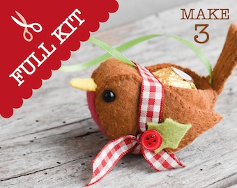 Rockin' Robins - Cose tres adornos de chocolate para el árbol