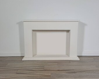 Modern Doll House Miniature Fireplace 1:12 scale (unpainted)