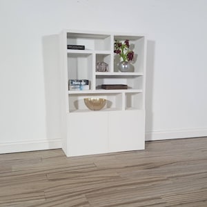 DIGITAL FILE Modern Doll House Miniature shelf 1.12 scale laser cutting file svg