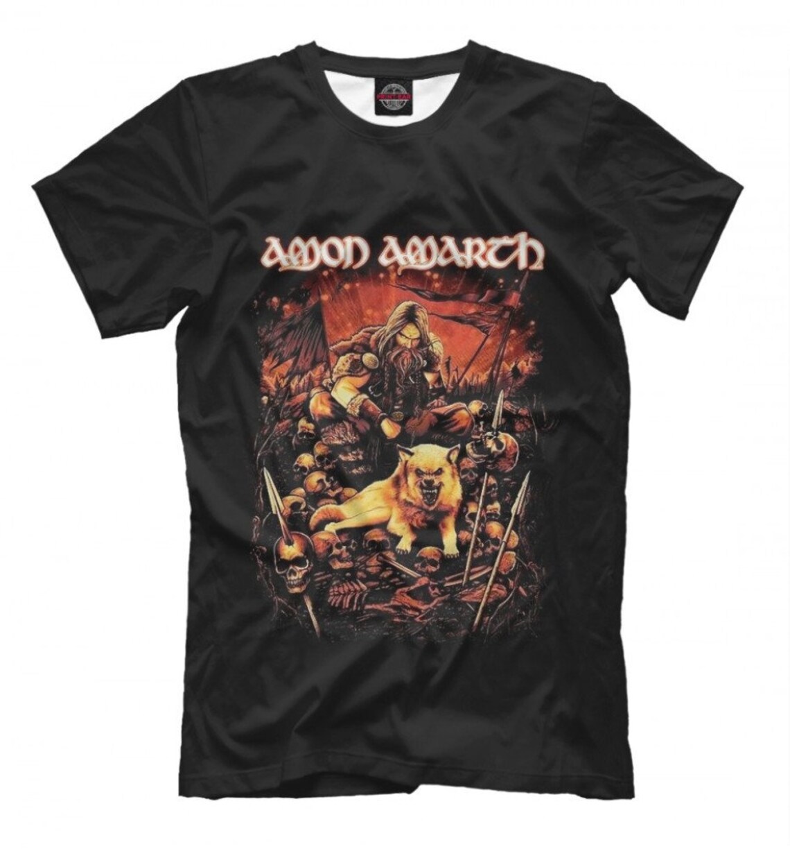 Amon Amarth Metal Art TShirt High Quality Tee Men's Etsy