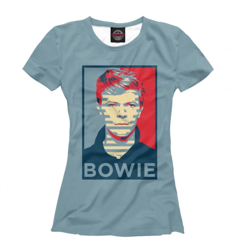 David Bowie Graphic TShirt High Quality Tee Men