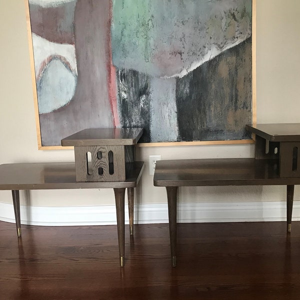 End Tables Pair - Etsy