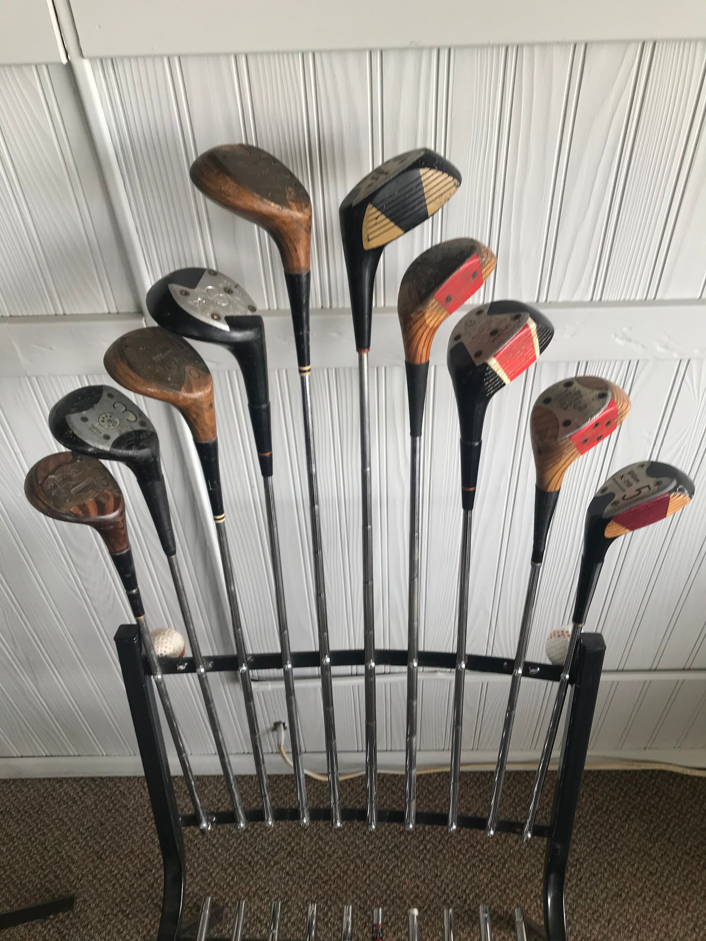 Set Pair Golf Club Chair Seat Hand made Etsy
