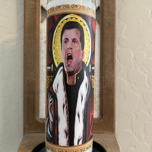 Santo Sylvester di JudgeDredd Prayer Candle