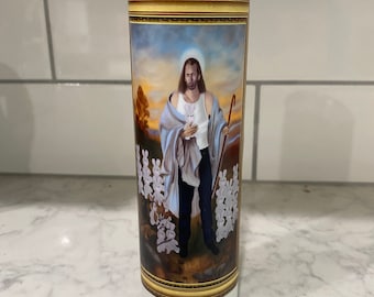 Saint Nicolas of CameronPoe Candle
