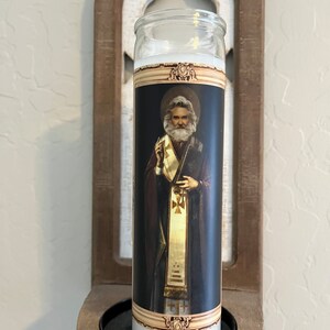 Saint Claus Prayer Candle
