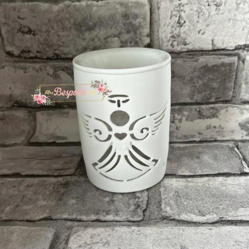 MrsBespokeGifts Angel Wax Melt Burner