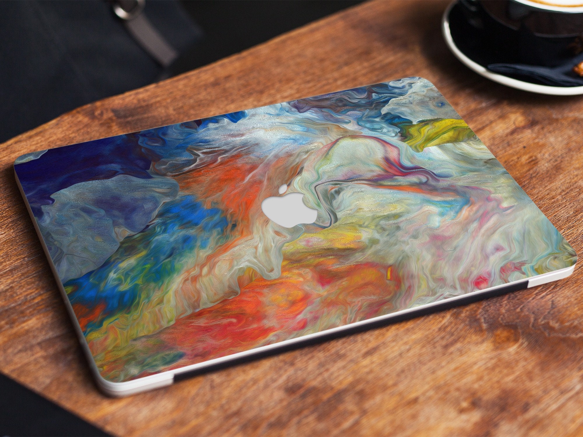 Art Colorful Paint Macbook Case Color A2141 Case Paint Mac Etsy UK