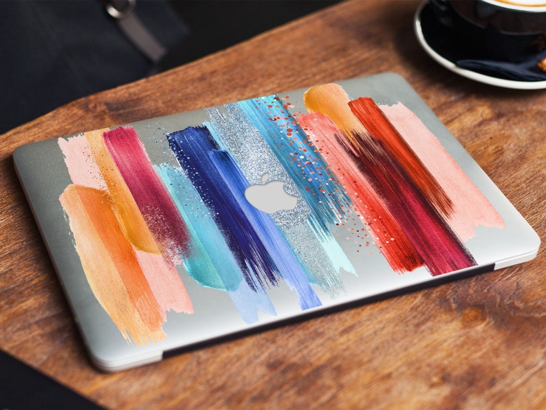 Art Colorful Paint Macbook Case paint Macbook case color 15 Etsy