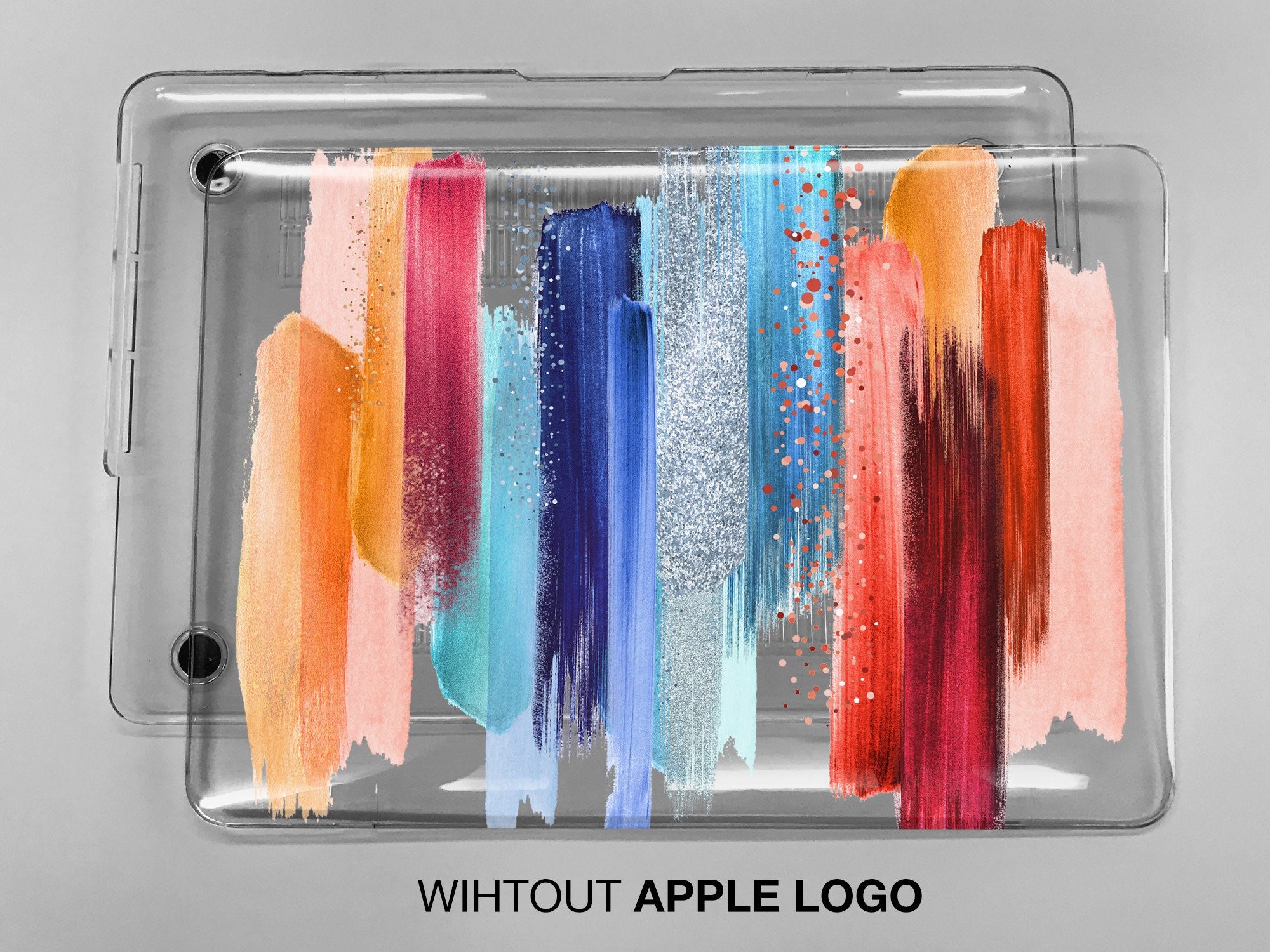 Art Colorful Paint Macbook Case color macbook 15 paint Mac Pro | Etsy
