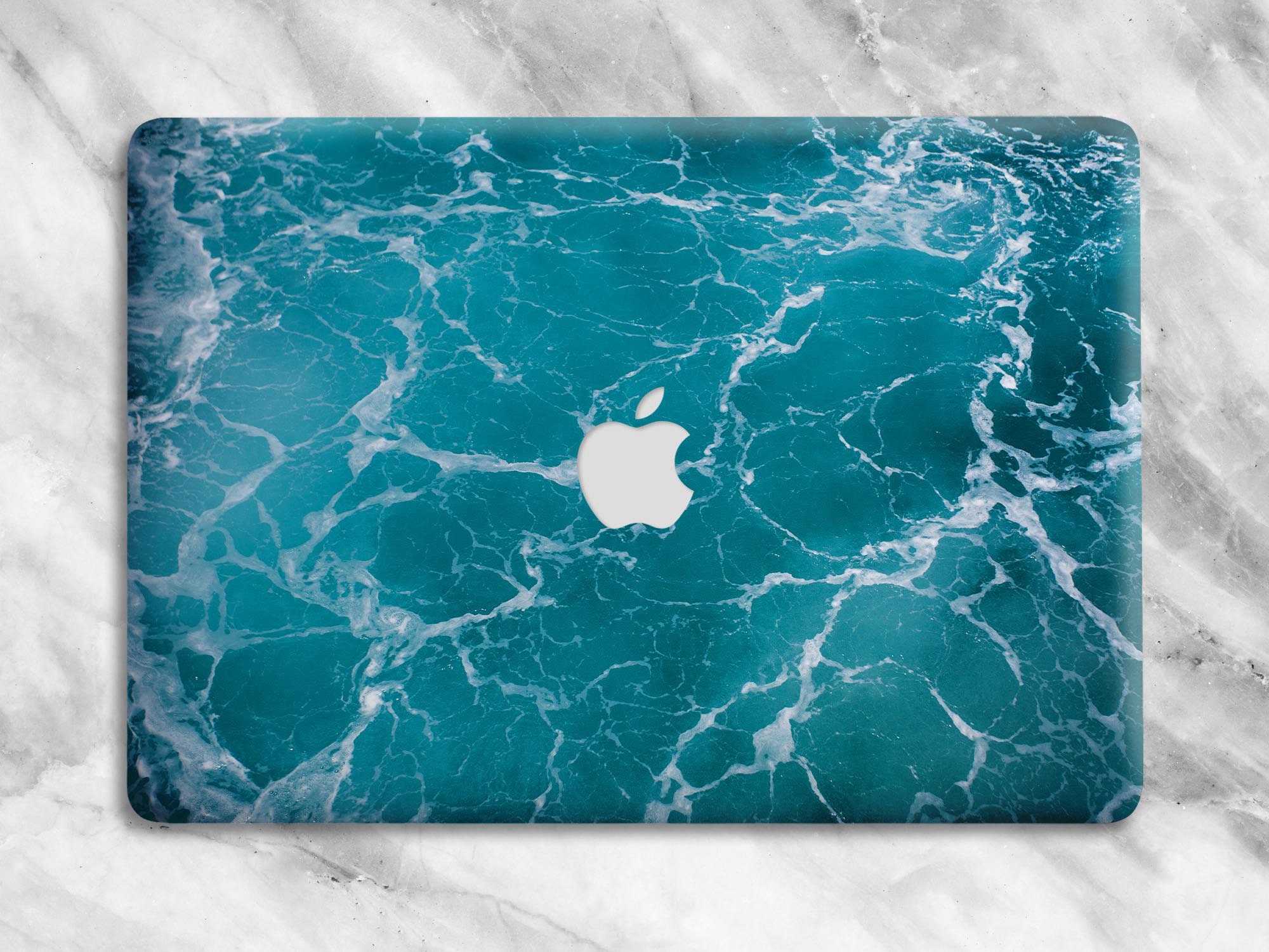 blue macbook case