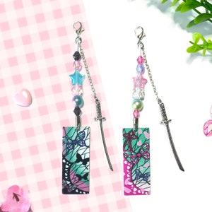 Butterfly Phone Charm/Dust Plug - Phone, Switch Charm, Keyring