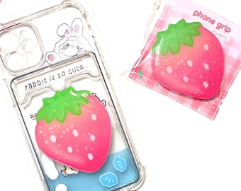 Strawb - Telefongriff, Telefonsteckdose, Telefonständer aus Harz