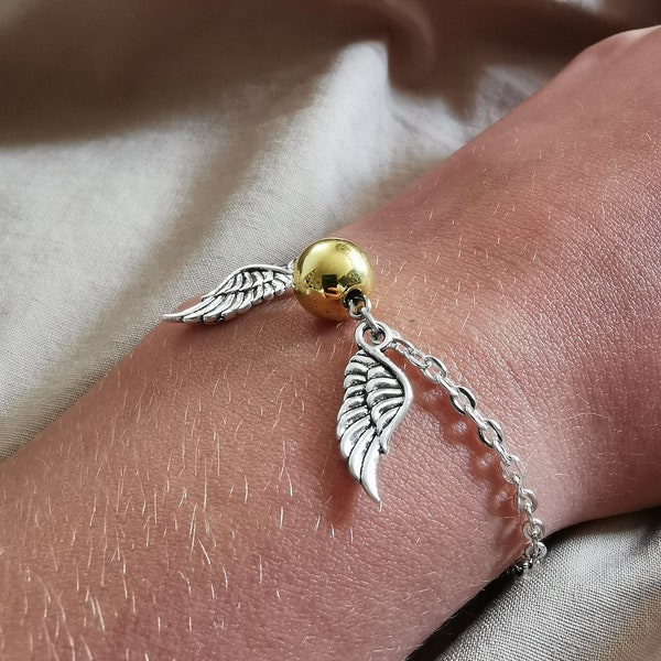 Bracelet inspiré du Vif d'Or d'Harry Potter