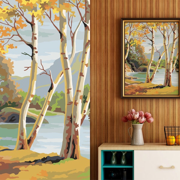 Paint by Numbers Vintage Etsy