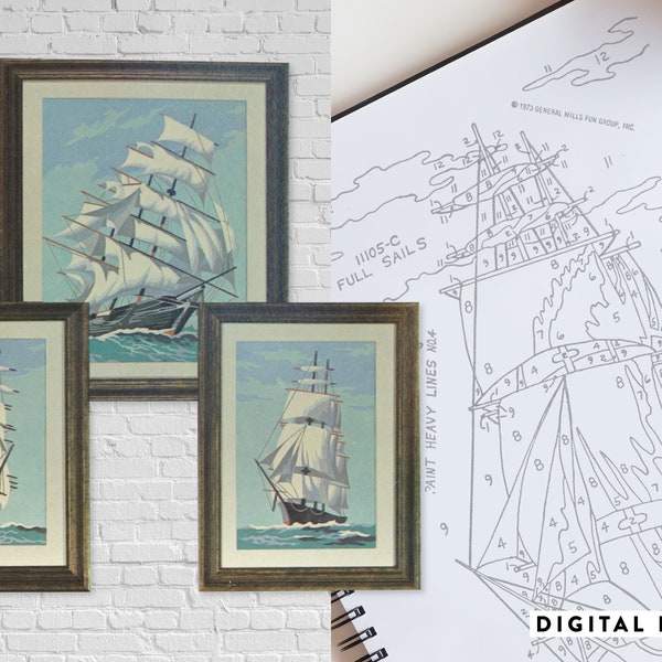 Pop Art Paint by Number Kit Etsy