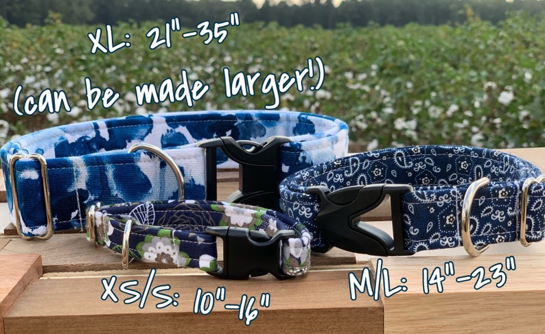 Handmade Custom Dog Collar Paper Airplanes XS S M L XL XXL Adjustable