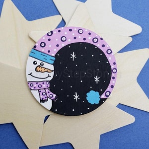 Downloadable Bedtime Snowman Magnet Tutorial