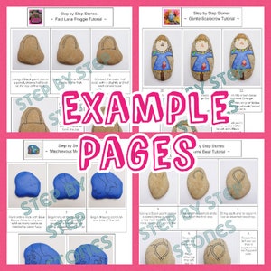 Downloadable Toothy Pumpkins Painted Rock Tutorial image 6