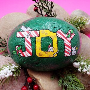 Downloadable JoyFull Mice Painted Rock Tutorial