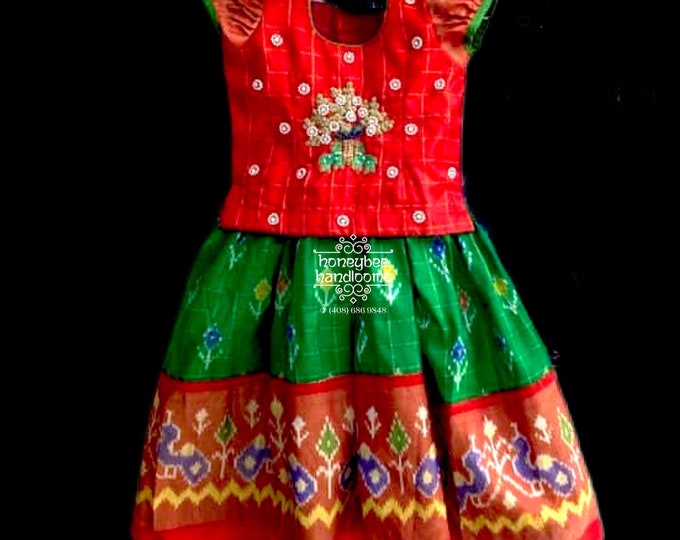 newborn baby girl pattu langa
