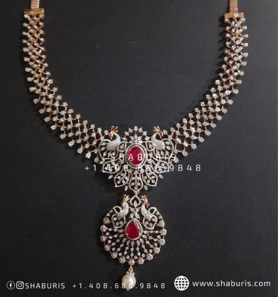 Diamond Necklace Swarovski Diamond 